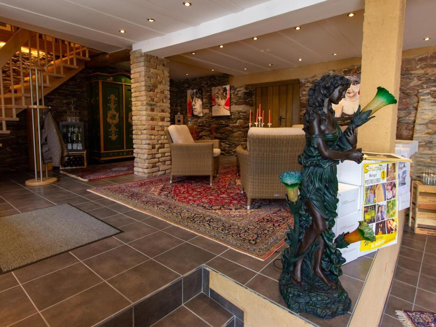 Hotel Zur Post - Burg An Der Mosel الغرفة الصورة